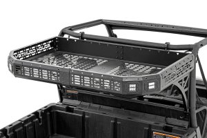 Can-Am Defender MAX HD9 DPS Cargo Rack - Rough Country - Heavy-duty Steel, Corrosion-resistant, Powder-coated - '22-'23 Can-Am Defender MAX HD9 DPS Cargo Rack - Rough Country - Heavy-duty Steel, Corrosion-resistant, Powder-coated - '22-'23